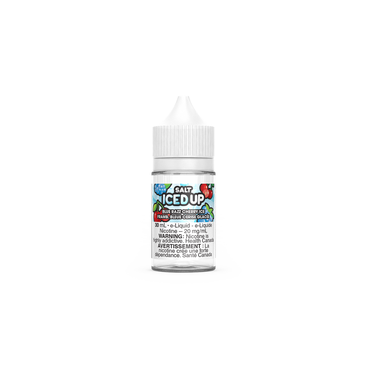 ICED UP BLUE RAZZ CHERRY ICE SALT (30ML)