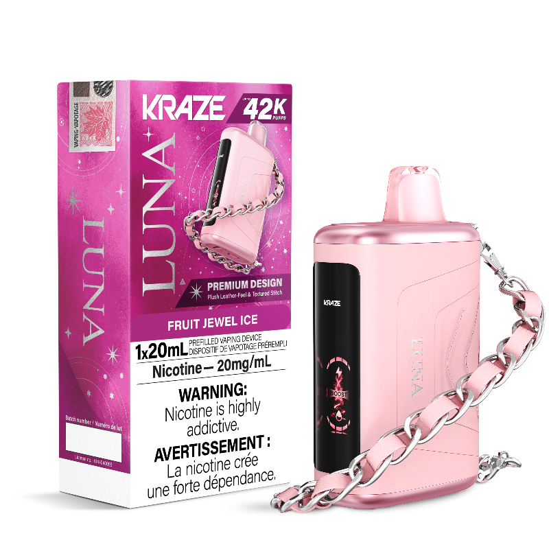 KRAZE LUNA 42K FRUIT JEWEL ICE DISPOSABLE VAPE