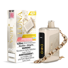 Kraze Luna 42K Summer Strawberry Pina Colada Ice Disposable Vape