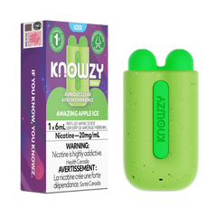 BUY KNOWZY DUO6 AMAZING APPLE ICE @ Mister Vapor Canada