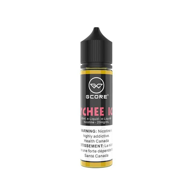 BUY GCORE E-JUICES LYCHEE ICE SALTS (30ML/60ML) Mister vapor, Brampton, North York, Etobicoke and Burlington 