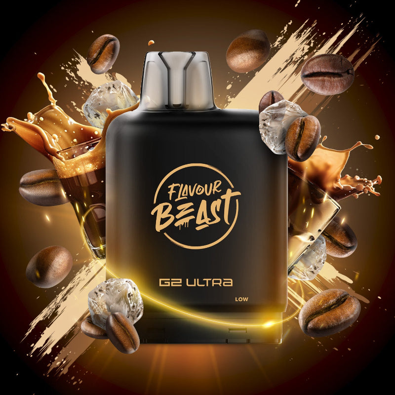 Level X G2 Ultra Flavour Beast Pods - Chillin’ Coffee Iced, 50K Puffs