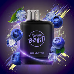 Level X G2 Ultra Flavour Beast Pods - Super S. Blueberry Iced, 50k Puffs