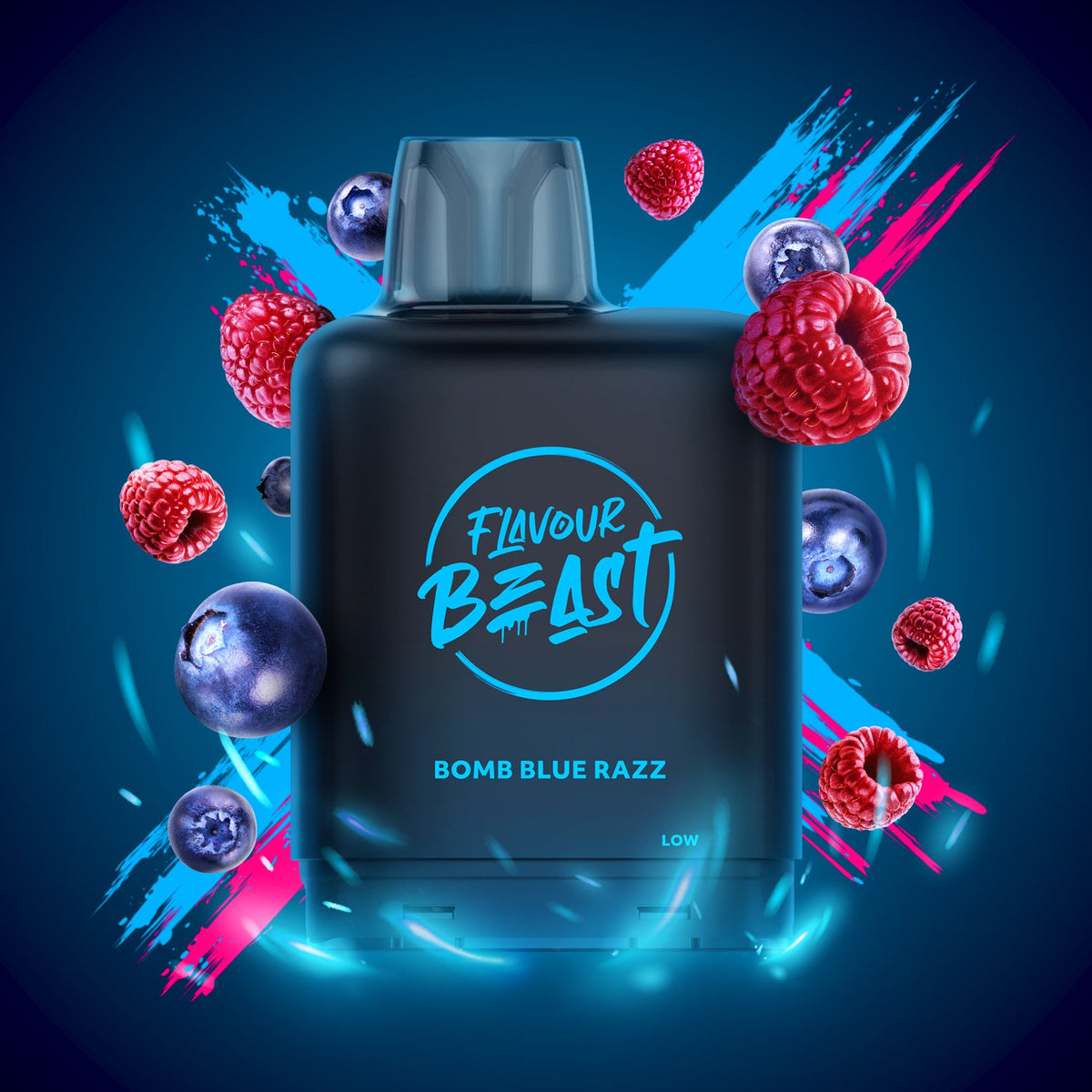 LEVEL X G2 BOMB BLUE RAZZ BOOST FLAVOUR BEAST PODS