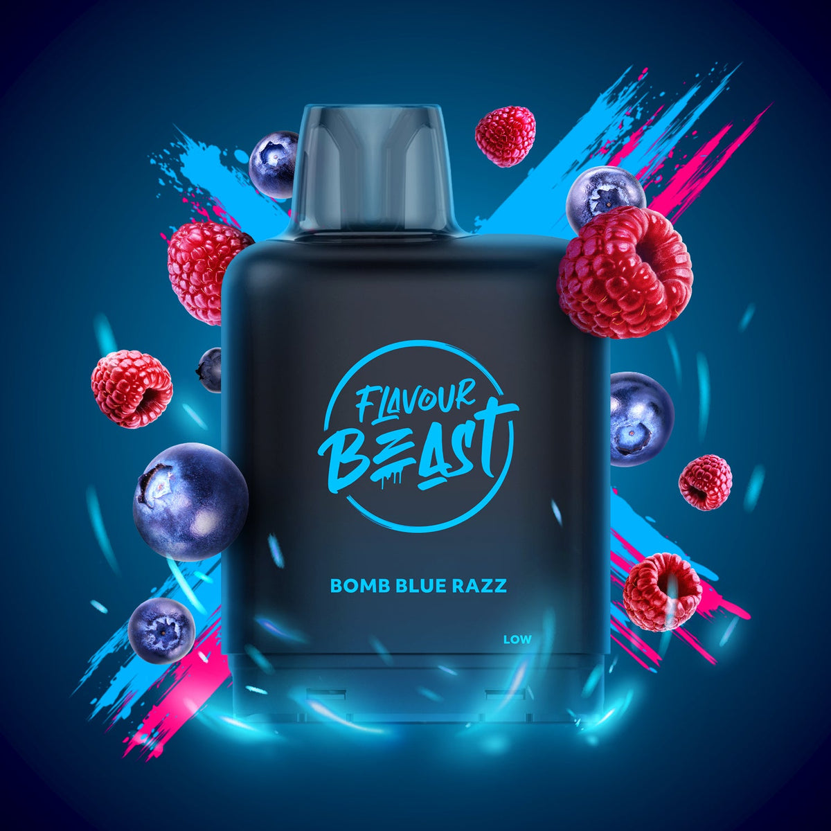Level X G2 Boost Flavour Beast Pods - Bomb Blue Razz, 25k Puffs