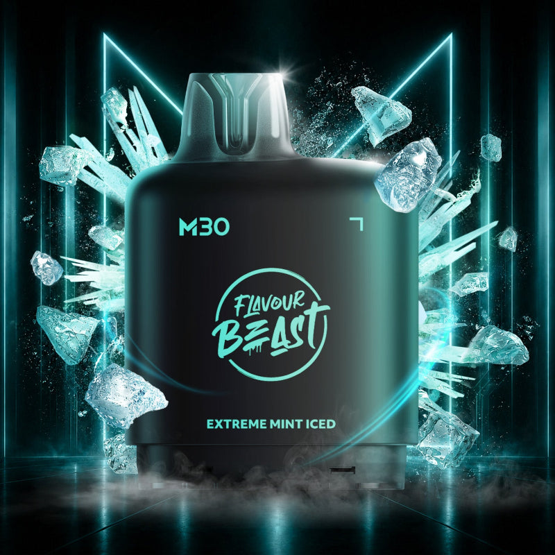 Level X M30 Flavour Beast Pods - Extreme Mint Iced, 120k Puffs