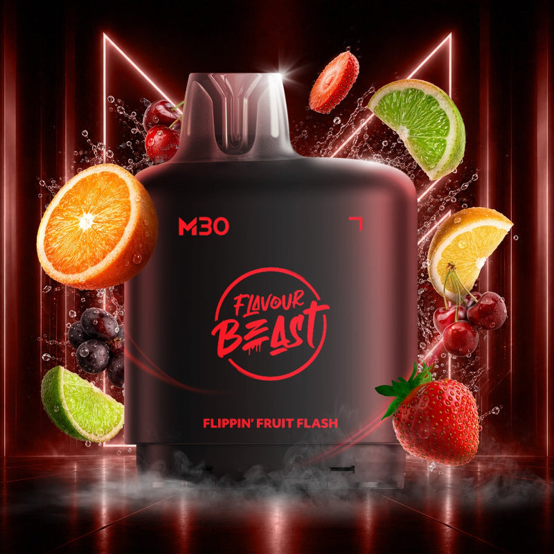 Level X M30 Flavour Beast Pods - Flippin' Fruit Flash, 120k Puffs