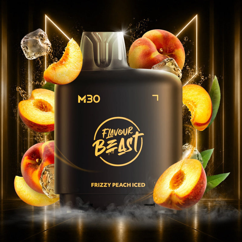 Level X M30 Flavour Beast Pods - Frizzy Peach Iced, 120k Puffs