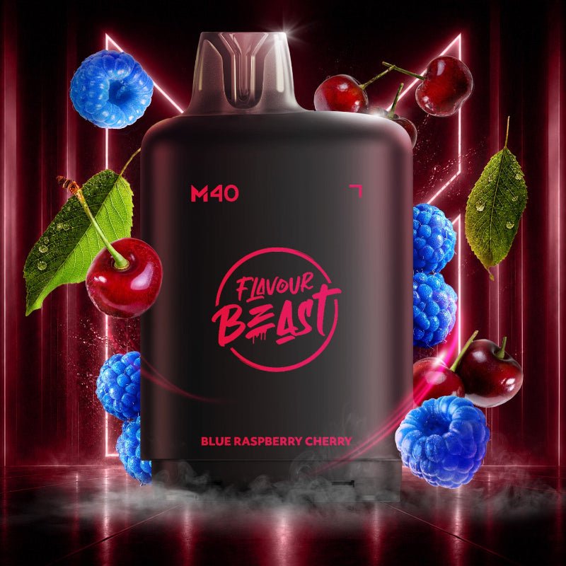 Level X M40 Flavour Beast Pods - Blue Raspberry Cherry, 160k Puffs - PODS - Mister Vapor