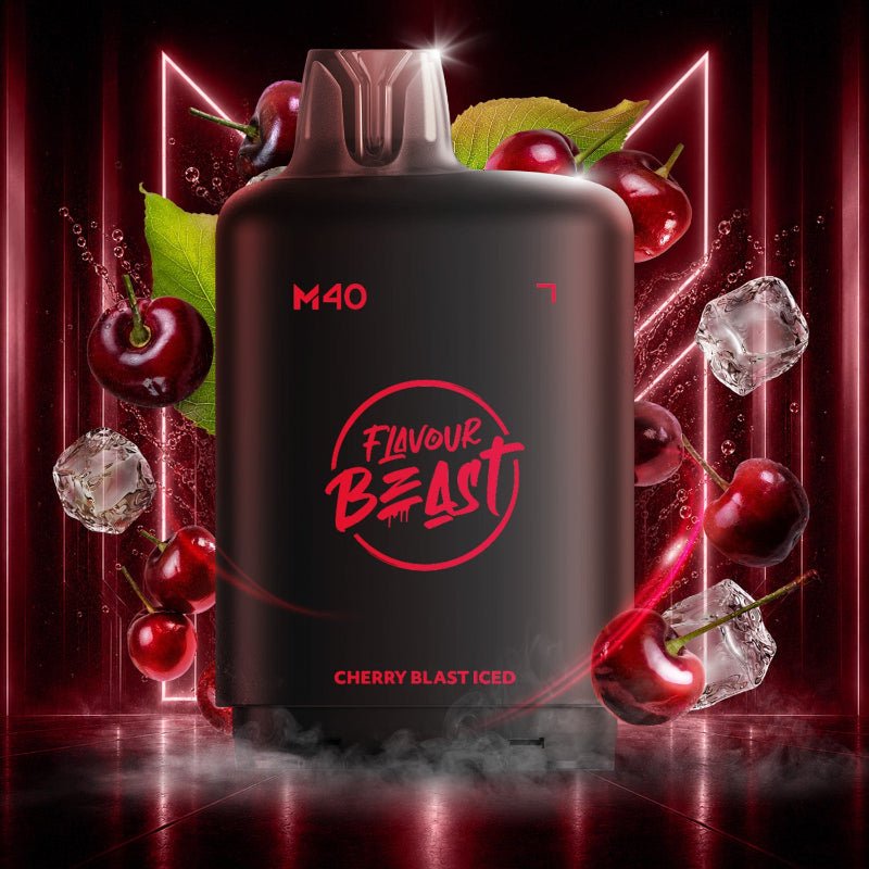 Level X M40 Flavour Beast Pods - Cherry Blast Iced, 160k Puffs - PODS - Mister Vapor