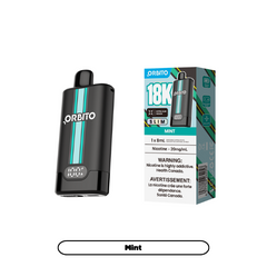 Orbito Slim Disposable Vape - Mint, 18k Puffs
