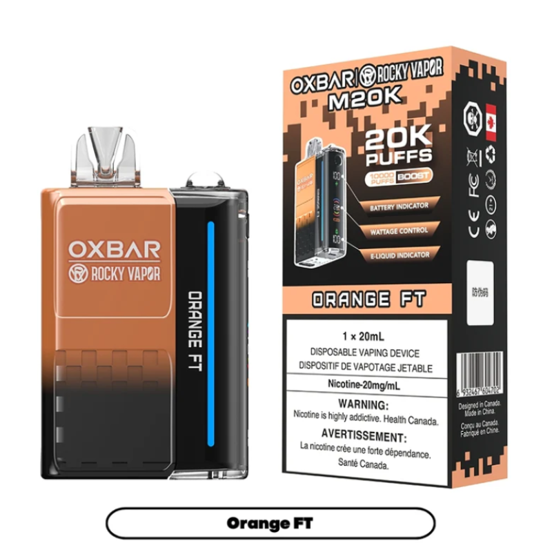 OXBAR M20K ORANGE FT DISPOSABLE VAPE