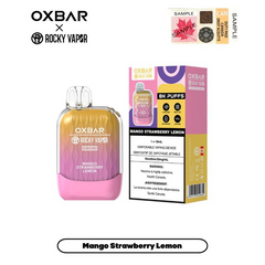 OXBAR G8K MANGO STRAWBERRY LEMON DISPOSABLE VAPE AT MISTER VAPOR QUEBEC