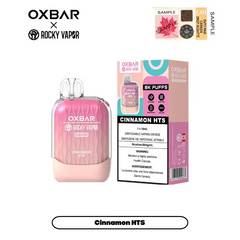 OXBAR G-8000 CINNAMON HTS DISPOSABLE VAPE (8000 PUFFs) QUEBEC, MONTREAL, LAVAL