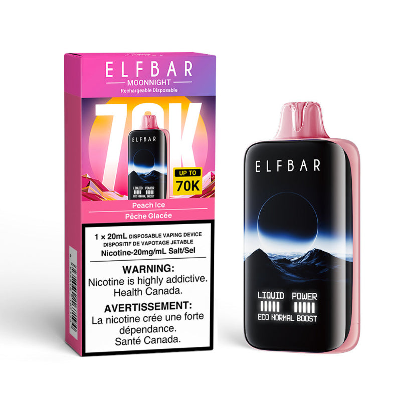 Elf Bar MoonNight 70K Peach ice 