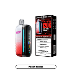 Oxbar M120K Dispoable Vape - Peach Berries, 30mL