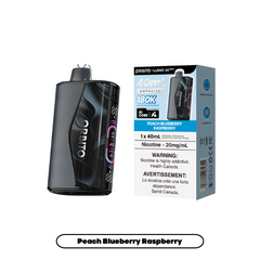 Orbito Lumo Ai PRO+ Disposable Vape - Peach Blueberry Raspberry, 180k Puffs