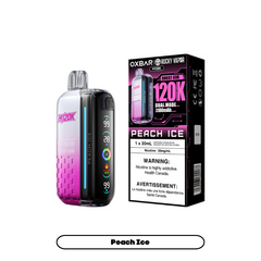 Oxbar M120K Dispoable Vape - Peach Ice, 30mL