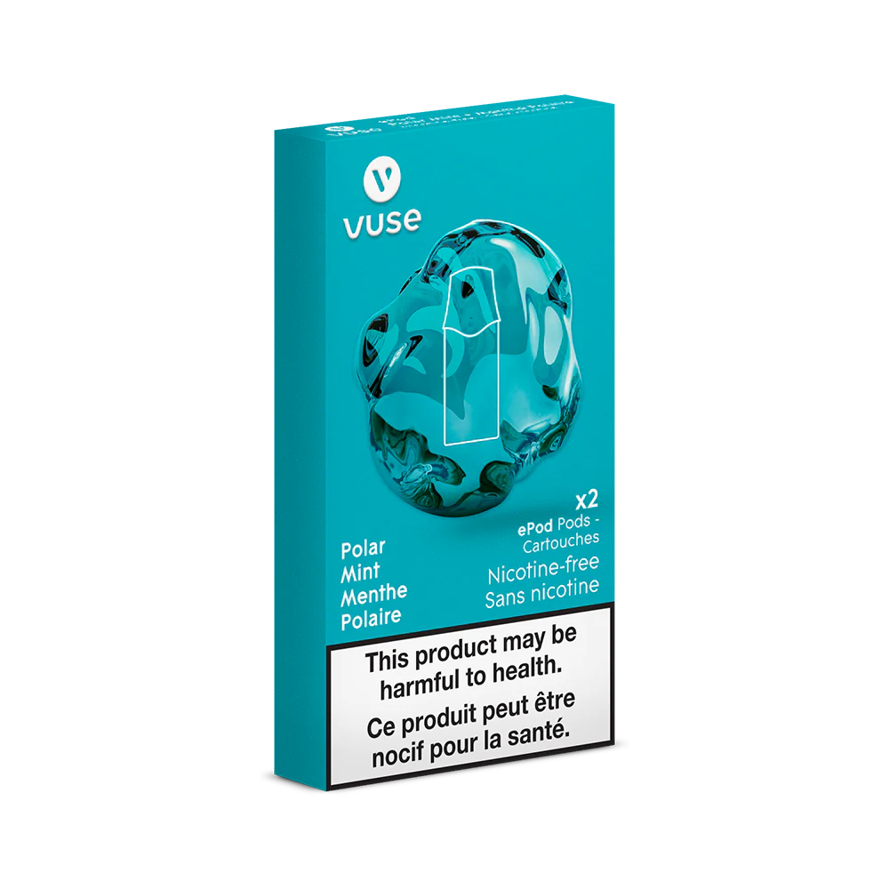 VUSE NICOTINE FREE POLAR MINT ePOD POD