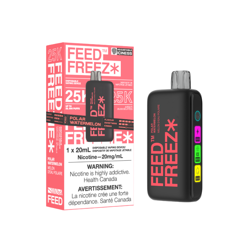 FEED FREEZ POLAR WATERMELON DISPOSABLE (25000 PUFFs)