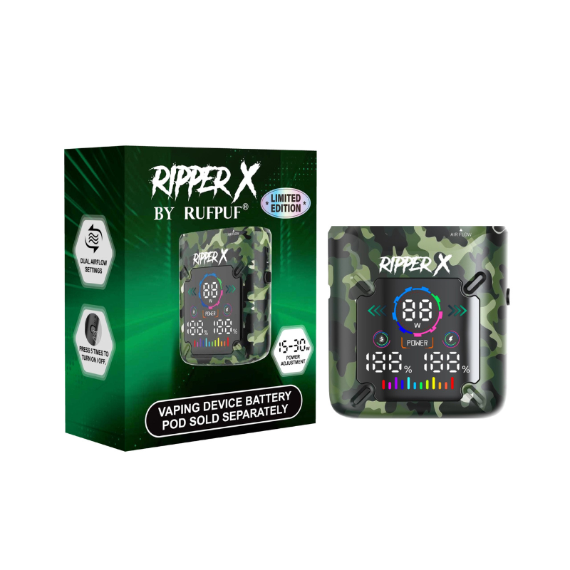 Ripper X Ultra Battery Camo Green