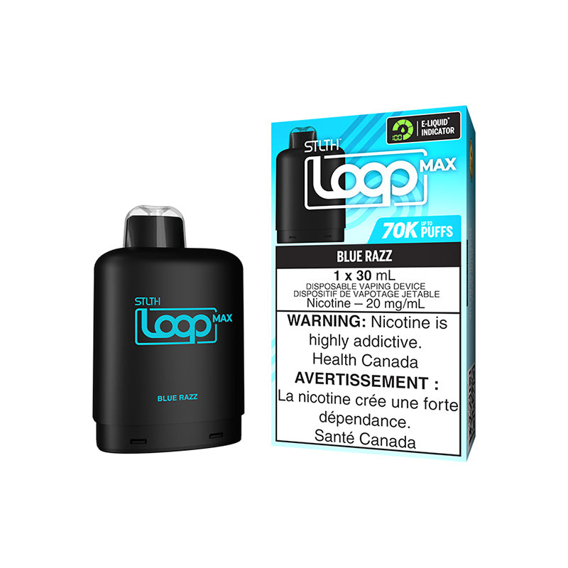 STLTH LOOP MAX 70K BLUE RAZZ POD