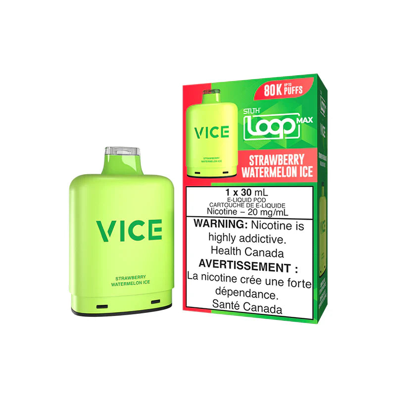 STLTH Loop Max X Vice - Strawberry Watermelon Ice 80K Pod
