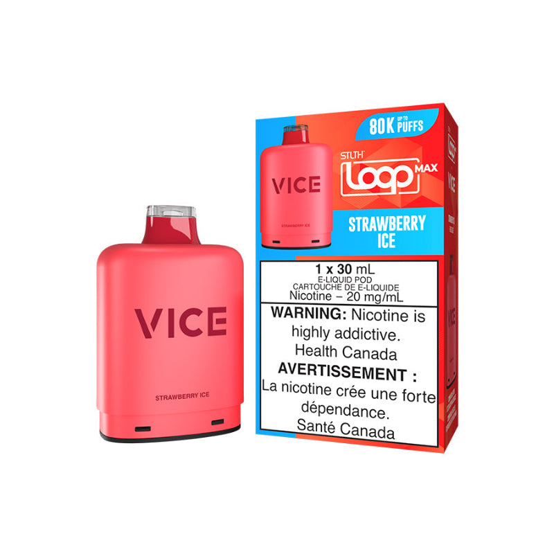 STLTH Loop Max X Vice - Strawberry Ice 80K Pod
