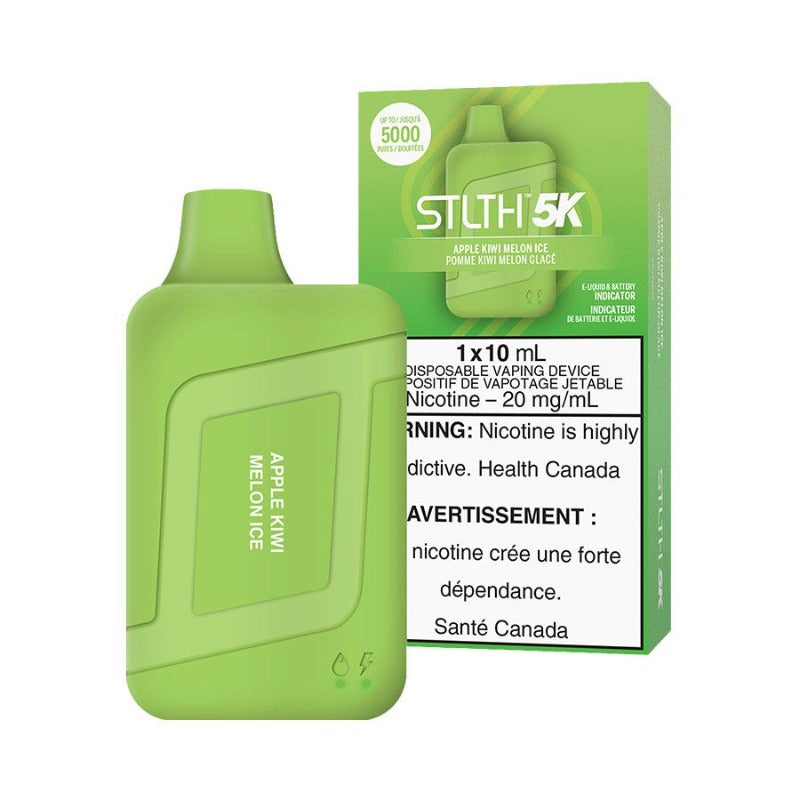 BUY STLTH BOX APPLE KIWI MELON ICE DISPOSABLE AT MISTER VAPOR CANADA THE BEST ONLINE VAPE STORE