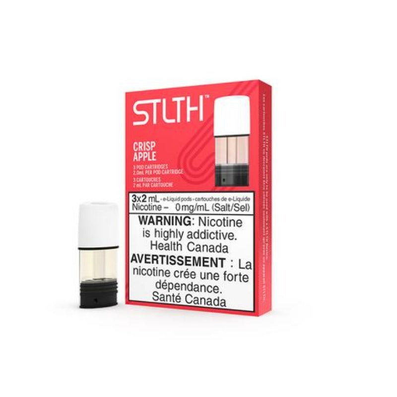 NICOTINE FREE STLTH APPLE CRISP PODS At Mister Vapor Ontario Canada