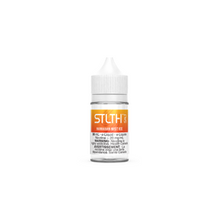 HAWAIIAN MIST ICE STLTH SALT E-LIQUID This awesome blend mixes ripe orange, juicy mango, sweet pineapple, and tangy kiwi with a cool ice twist. It’s a flavor-packed vape that brings the sunny island vibes right to you! Experience the ultimate satisfaction with STLTH SALT, the premium salt nicotine e-liquids from STLTH!