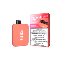 STLTH TITAN PRO (15k) JUICY PEACH ICE DISPOSABLE VAPE