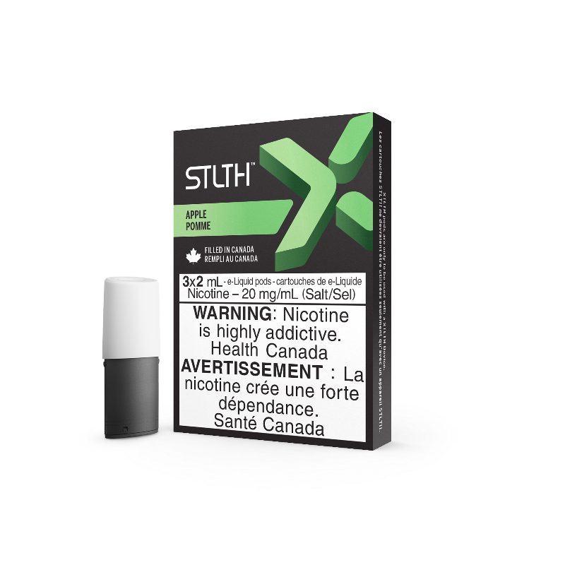 STLTH X APPLE PODS (3 PACK) MISTER VAPOR