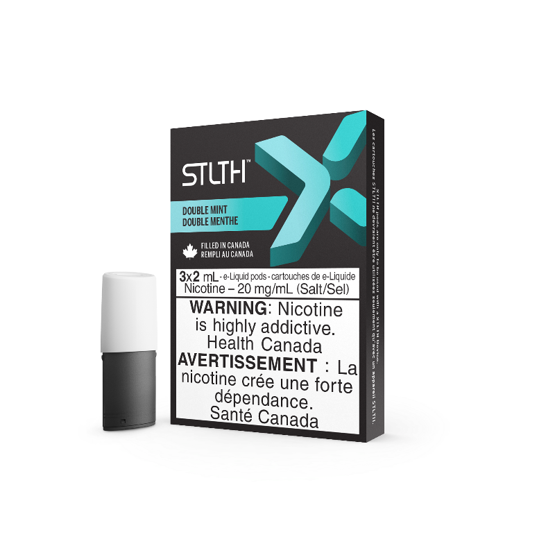 STLTH X DOUBLE MINT PODS (3 PACK) MISTER VAPOR