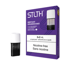 NICOTINE FREE STLTH BERRY BLAST PODS (3PK) at mister vapor Quebec