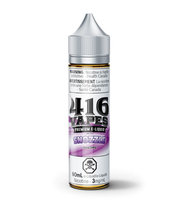 416 VAPES SNOZZLE (SNOZZLEBERRY) (60mL, 100mL)