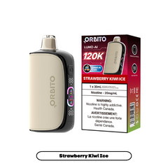 Orbito Lumo Ai Disposable Vape - Strawberry Kiwi Ice, 120k Puffs