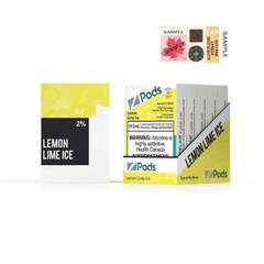 BUY Z PODS LEMON LIME ICE 2% SPECIAL NIC BLEND AT MISTER VAPOR (MR. VAPOR) CANADA