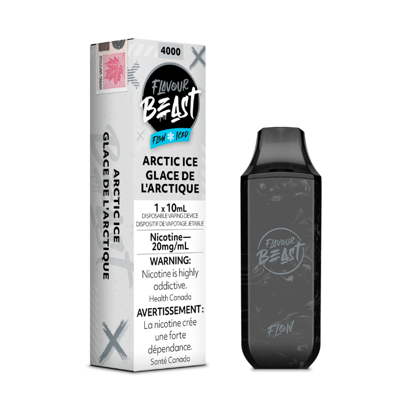 NO.1 VAPE SHOP SELLING FLAVOUR BEAST ARCTIC ICE FLOW DISPOSABLE VAPE MISTER VAPOR CANADA