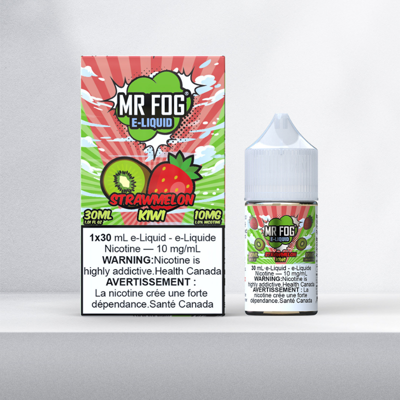 #1 VAPE SHOP SELLING NEW MR. FOG E-LIQUIDS STRAWMELON KIWI (30ML) AT MISTER VAPOR CANADA