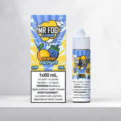 #1 BEST VAPE SHOP WITH CANADA WIDE DELIVERY MR. FOG E-LIQUIDS PEACHY RAZZY ICE (60ML) AT MISTER VAPOR