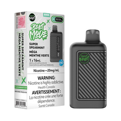 #1 VAPE STORE IN TORONTO BEAST MODE 8K BY FLAVOUR BEAST SUPER SPEARMINT ICED DISPOSABLE VAPE AT MISTER VAPOR CANADA