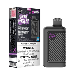 #1 VAPE SHOP IN TORONTO BEAST MODE 8K GROOVY GRAPE PASSIONFRUIT ICED DISPOSABLE VAPE AT MISTER VAPOR CANADA