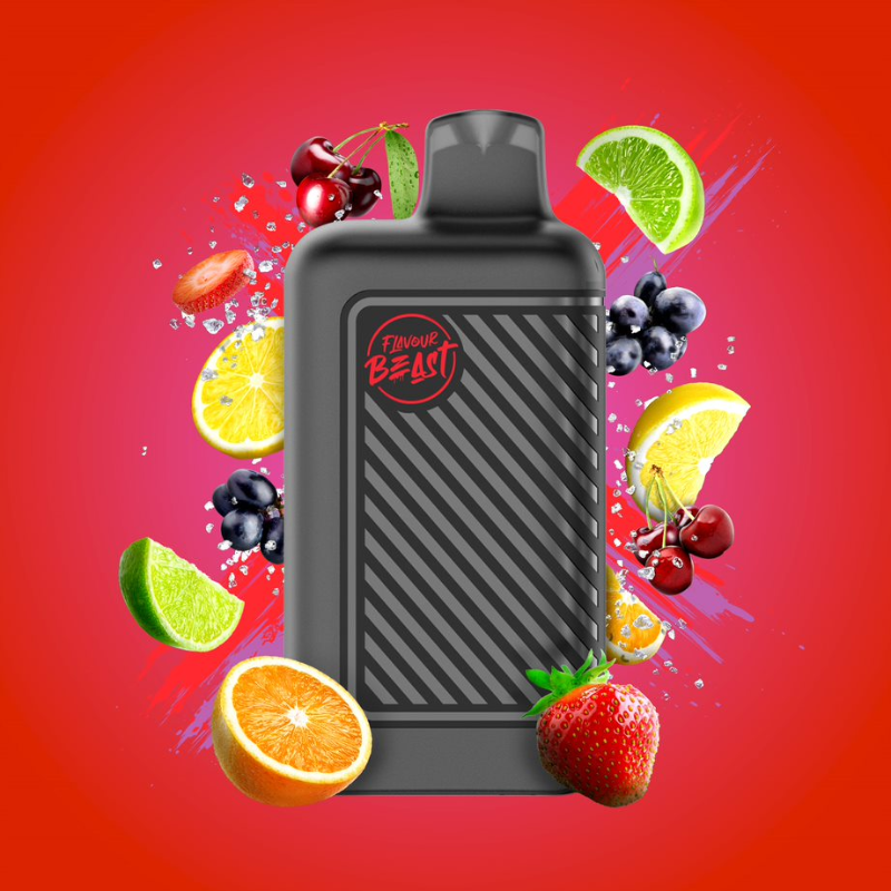 #1 VAPE SHOP IN TORONTO BEAST MODE 8K FLIPPIN' FRUIT FLASH DISPOSABLE VAPE AT MISTER VAPOR CANADA