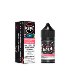 #1 BEST FLAVOUR BEAST E-LIQUID STR8 UP STRAWBERRY BANANA ICED SALT 10MG AT MISTER VAPOR