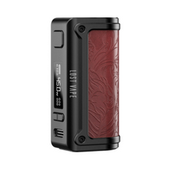 LOST VAPE THELEMA MINI 45W BOX MOD 1500mAH The Lost Vape Thelema Mini 45W Mod, a new generation of tank mods &amp; pod mods with maximum 45W power. The cuter-mini size and built-in 1500mAh battery integrate harmony for satisfying a long-lasting vaping experience.