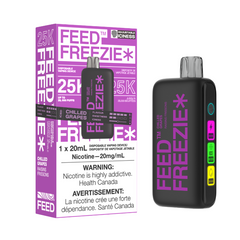 CHILLED GRAPES FEED FREEZIE  Refreshing blend of sweet, juicy grapes with a cooling sensation that mimics a frosty breeze on a summer day.