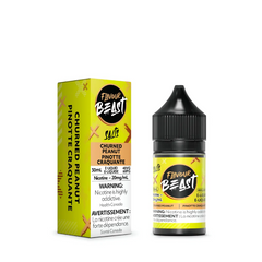 BEST RATED VAPE STORE FLAVOUR BEAST E-LIQUID CHURNED PEANUT SALT AT MISTER VAPOR CANADA