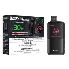 Level X M30 Flavour Beast Pod Starter Kit - Weekend Watermelon Iced, 120k Puffs - PODS - Mister Vapor