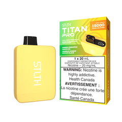 #1 MANGO PINEAPPLE GUAVA ICE STLTH TITAN PRO (15k) DISPOSABLE VAPE Step into the otherworldly realm of the Stealth Titan 10k Disposable Vape—where power and performance come together to form vaping greatness! Packed with 19mL of eJuice, a 900mAh rechargeable battery, and 10,000 puffs of endurance, 